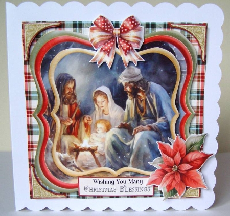 Scenes of Christmas 2 6x6 by Margaret McCartney