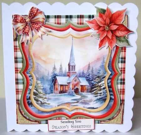 Scenes of Christmas 2 6x6 by Margaret McCartney