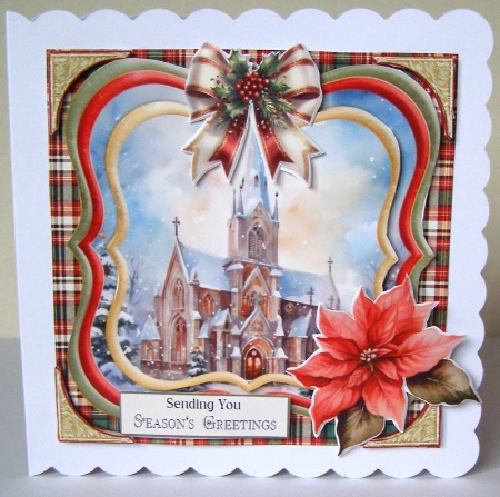 Scenes of Christmas 8 6x6 by Margaret McCartney