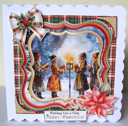 Scenes of Christmas 11 6x6 by Margaret McCartney