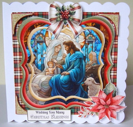 Scenes of Christmas 12 6x6 by Margaret McCartney