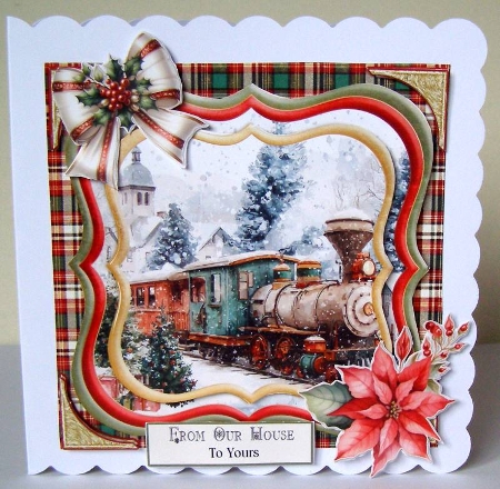 Scenes of Christmas 12 6x6 by Margaret McCartney