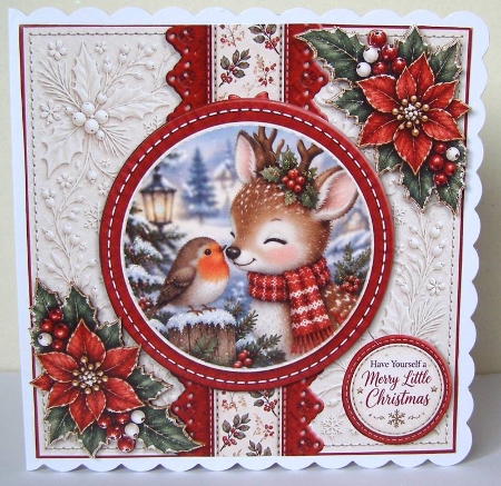 ** Christmas Set ** red  by Margaret McCartney