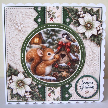 ** Christmas Set ** green by Margaret McCartney