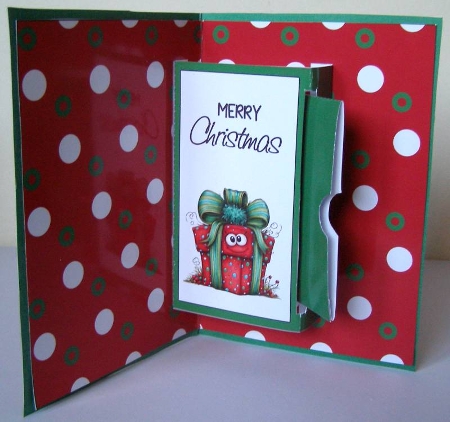 Christmas Pop-Up Gift Card K-1 by Margaret McCartney