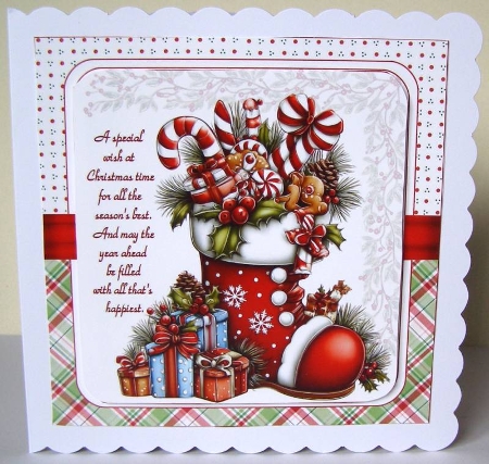 7x7 & 6x6 Special wishes at Christmas mini kit by Margaret McCartney
