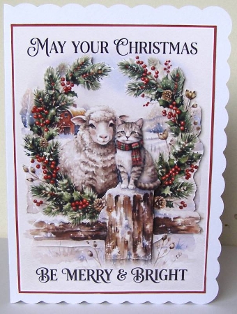 Merry and bright d by Margaret McCartney