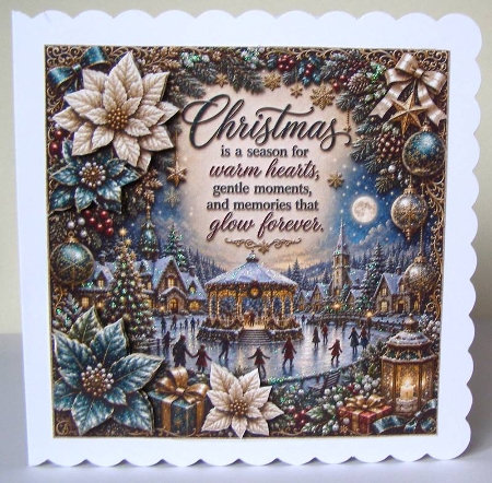 Glow Forever Mini Kit **Includes 5X7, 6x6, 7x7 8X8 Card Bases**    by Margaret McCartney