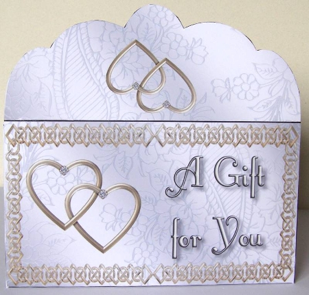 Wedding/anniversary Money Wallet by Margaret McCartney