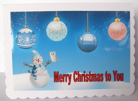 Two Let It Snow Christmas / Winter Backgrounds by Margaret McCartney