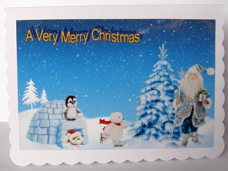 Two Let It Snow Christmas / Winter Backgrounds by Margaret McCartney