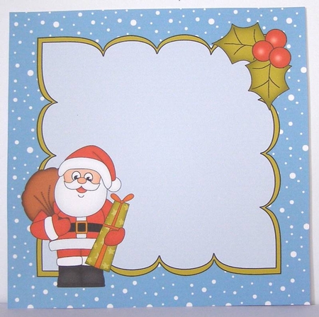 8 x 8 Christmas Santa's Sack Insert by Margaret McCartney