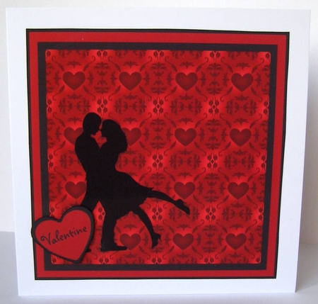 Dancing Couple Silhouette by Margaret McCartney