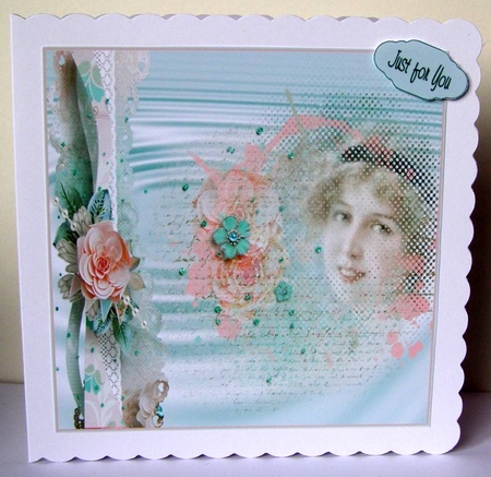 vintage blue by Margaret McCartney