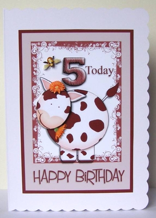 Daisy Birthday Age 5 by Margaret McCartney