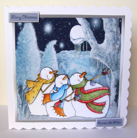 Snowmen selfie by Margaret McCartney