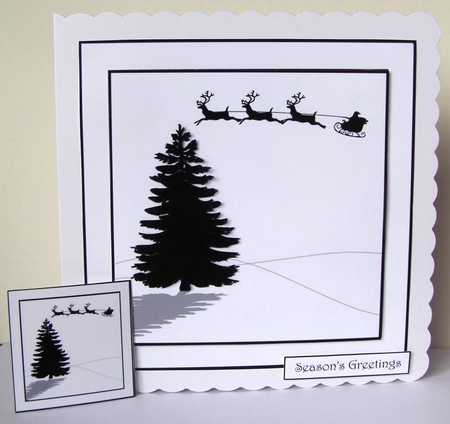 Santas Flight by Margaret McCartney