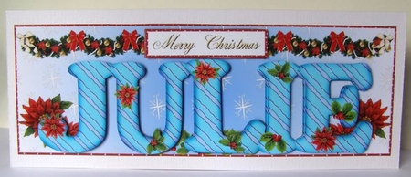 Large DL Poinsettia - JULIE by Margaret McCartney