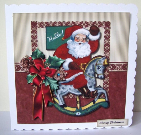 Hello santa ! Mini Kit by Margaret McCartney