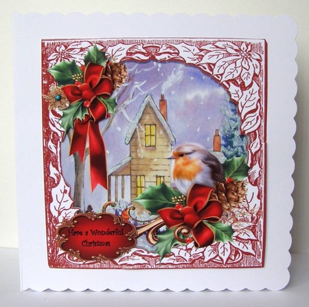 christmas scene by Margaret McCartney