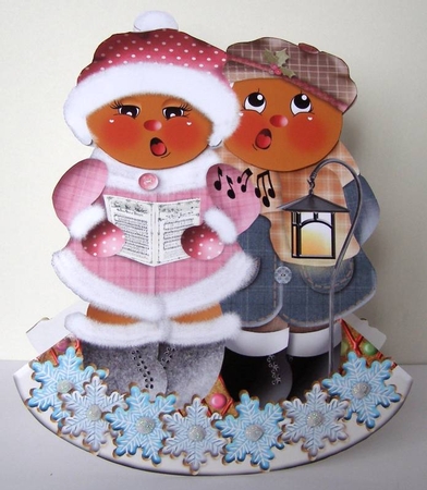 ROCK N SOUL CAROLLERS ROCKER CARD KIT by Margaret McCartney