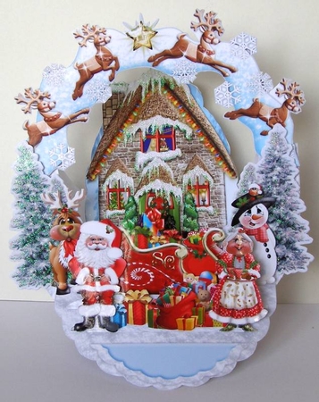 At Home with Santa & Co. Rock the Shelf Card Kit by Margaret McCartney