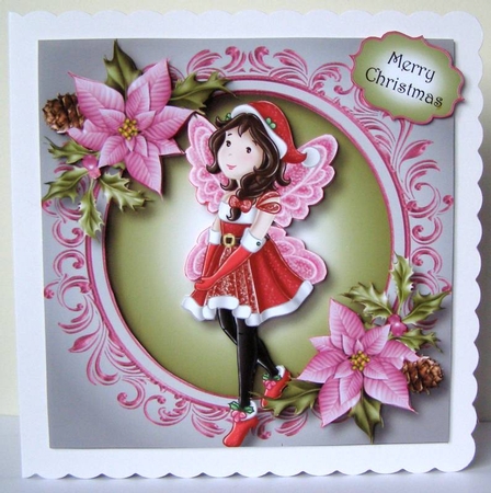 Pretty Christmas Fairy by Margaret McCartney