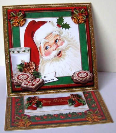 To Santa Mini Easel Kit by Margaret McCartney