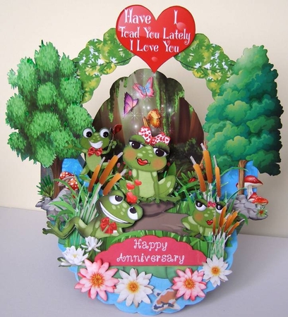 Toadally Yours  Rock the Shelf Card & Gift Bag Kit by Margaret McCartney