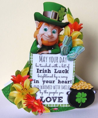 Top O The Mornin  Mini Rocker Card Kit by Margaret McCartney