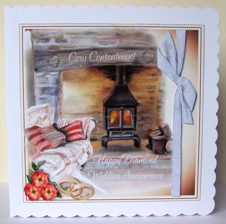 DIAMOND WEDDING ANNIVERSARY COSY CONTENTMENT by Margaret McCartney