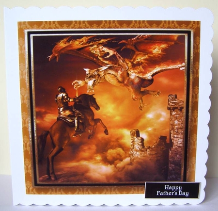 A Song Of Fire 8x8 by Margaret McCartney