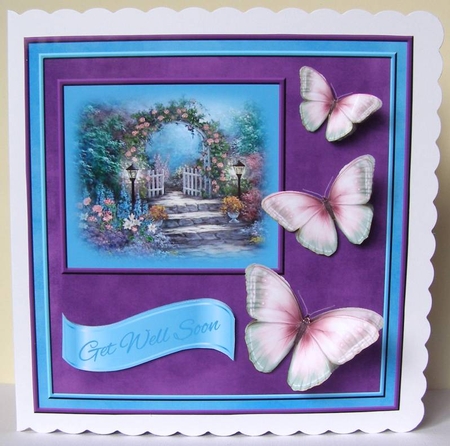 Garden Gate Mini Kit by Margaret McCartney