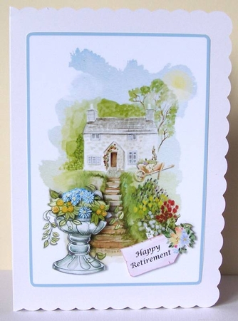 Cottage Garden Topper by Margaret McCartney