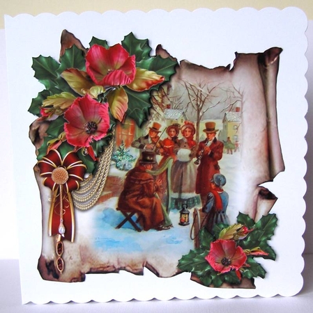 Christmas Parchments 25 by Margaret McCartney
