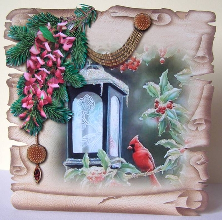 Christmas Birds 12 by Margaret McCartney
