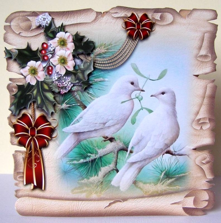 Christmas Birds 13 by Margaret McCartney