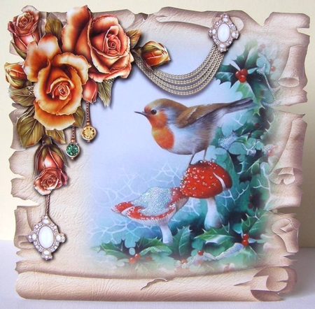 Christmas Birds 14 by Margaret McCartney