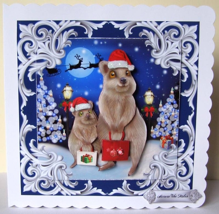 Gophers Christmas Mini Kit by Margaret McCartney