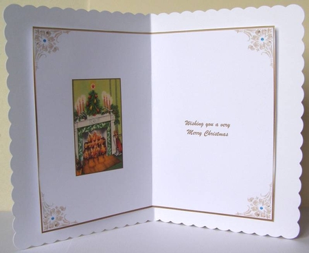Christmas by the Fireside Insert 1 by Margaret McCartney