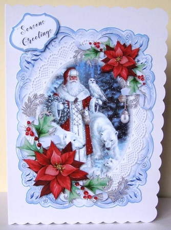 Santa A5 7 by Margaret McCartney