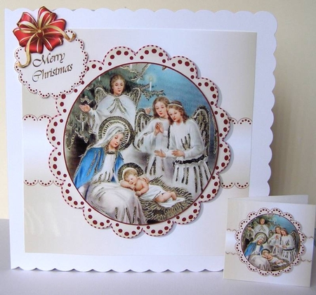 O Holy Night 2_Gold by Margaret McCartney