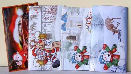 Christmas Money wallet and Gift Card Holders by Margaret McCartney