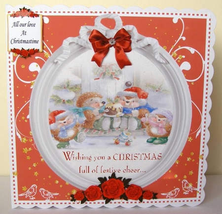WITH ALL OUR/MY LOVE AT CHRISTMASTIME by Margaret McCartney