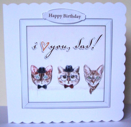 Happy birthday Dad I love you by Margaret McCartney