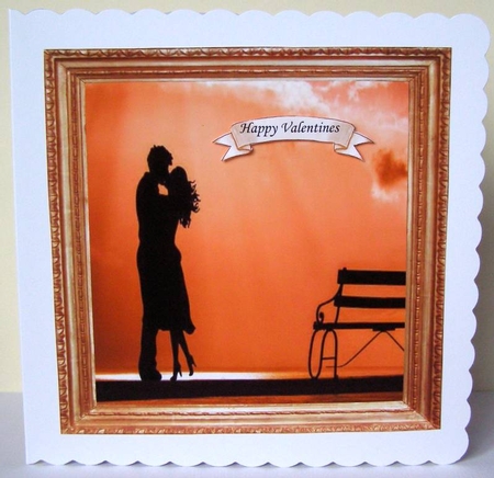 VALENTINES ROMANTIC COUPLE, MULTI SENTIMENT USEFUL SHEET 3 by Margaret McCartney