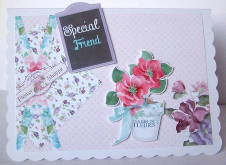 The Flower Shoppe Hanging Hearts Trio by Margaret McCartney