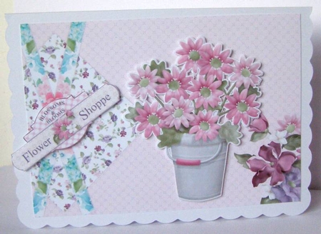 The Flower Shoppe Hanging Hearts Trio by Margaret McCartney