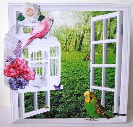 at the window  by Margaret McCartney