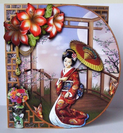 Oriental Tranquility 4 by Margaret McCartney